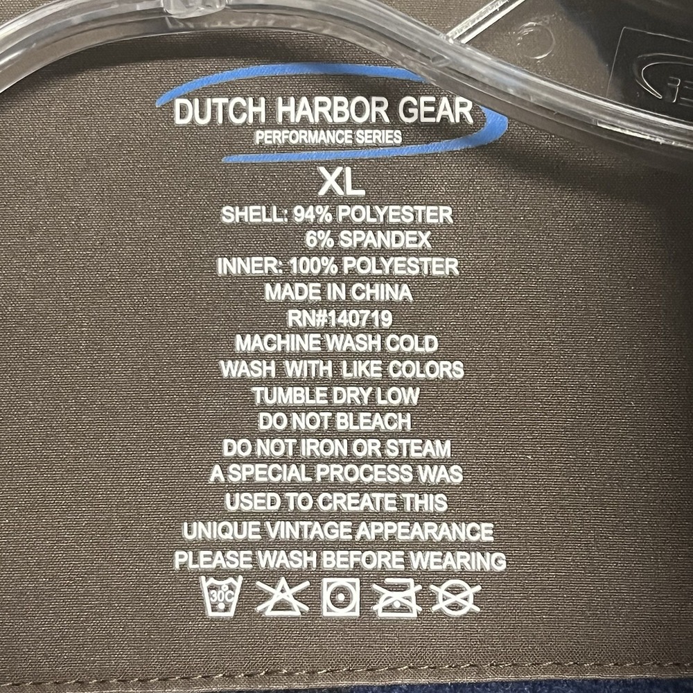 Dutch Harbor Gear Performance Series Chore Outdoor Coat‎ Plaid Flannel Lined XL - Picture 5 of 13